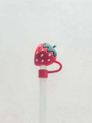 Straw Cover "Red Strawberry"