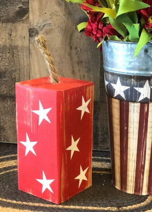 Rustic Wood Firecrackers