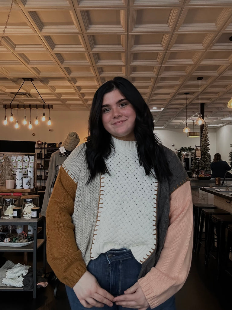 Color Block Sweater