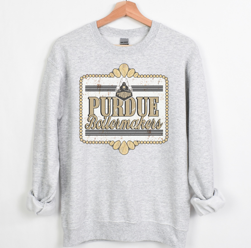 purdue boilermakers crewneck