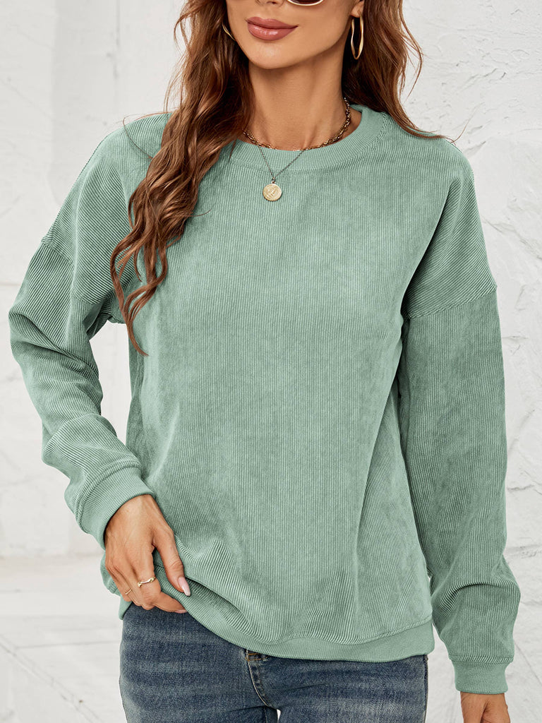 Corduroy Long Sleeved Top