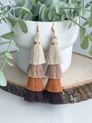 Free Fall Tassel Earrings